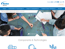Tablet Screenshot of nordsonmedical.com